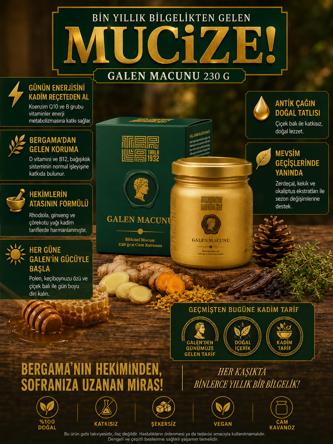 Tarla 1932 Galen Macunu 230 gr