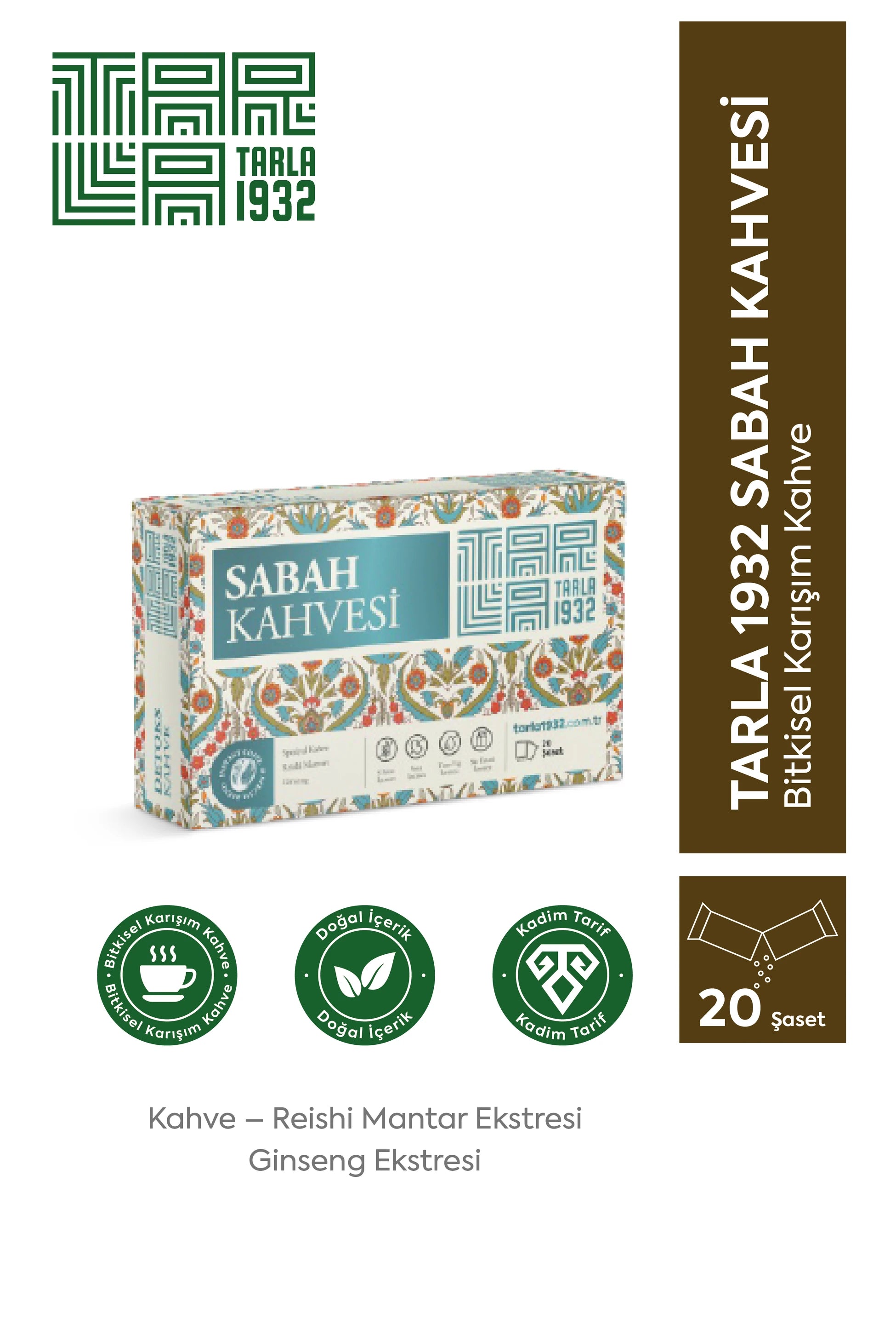 Tarla 1932 Sabah Kahvesi - Ginseng Kahve