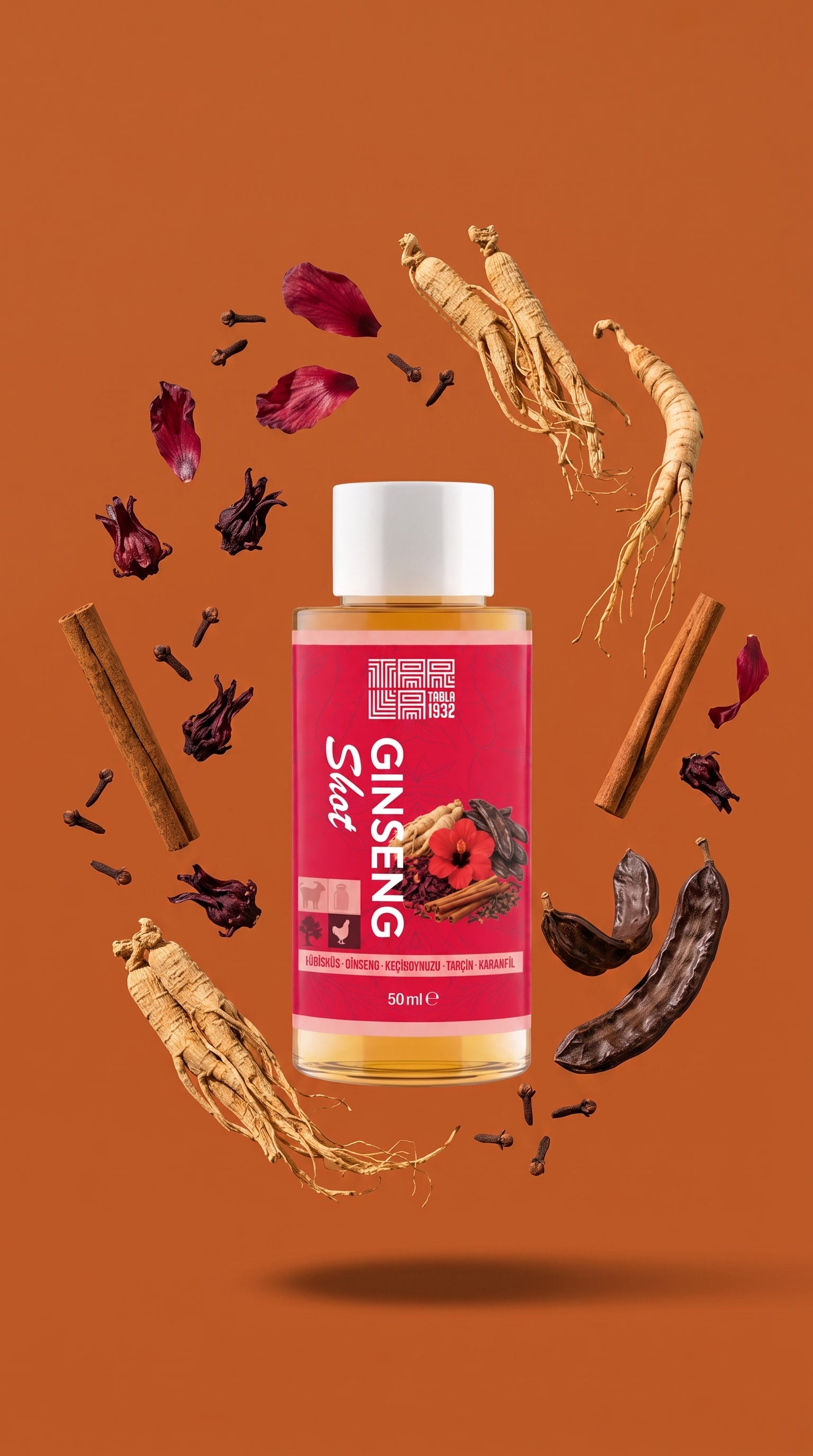 Ginseng Shot — Enerji & Canlılık